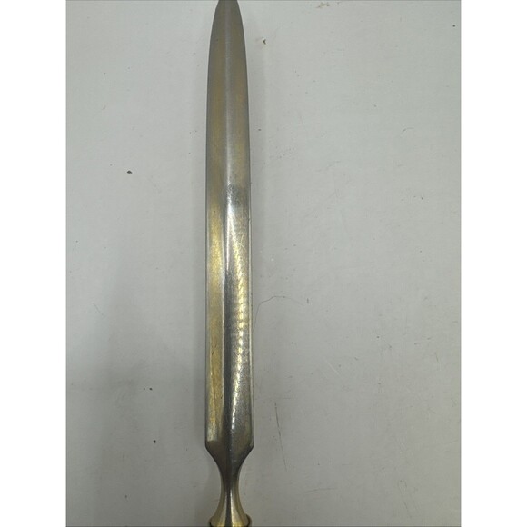 2 Vintage Crystal And Antler Or bone Letter Mail Opener Japan - Picture 3 of 11